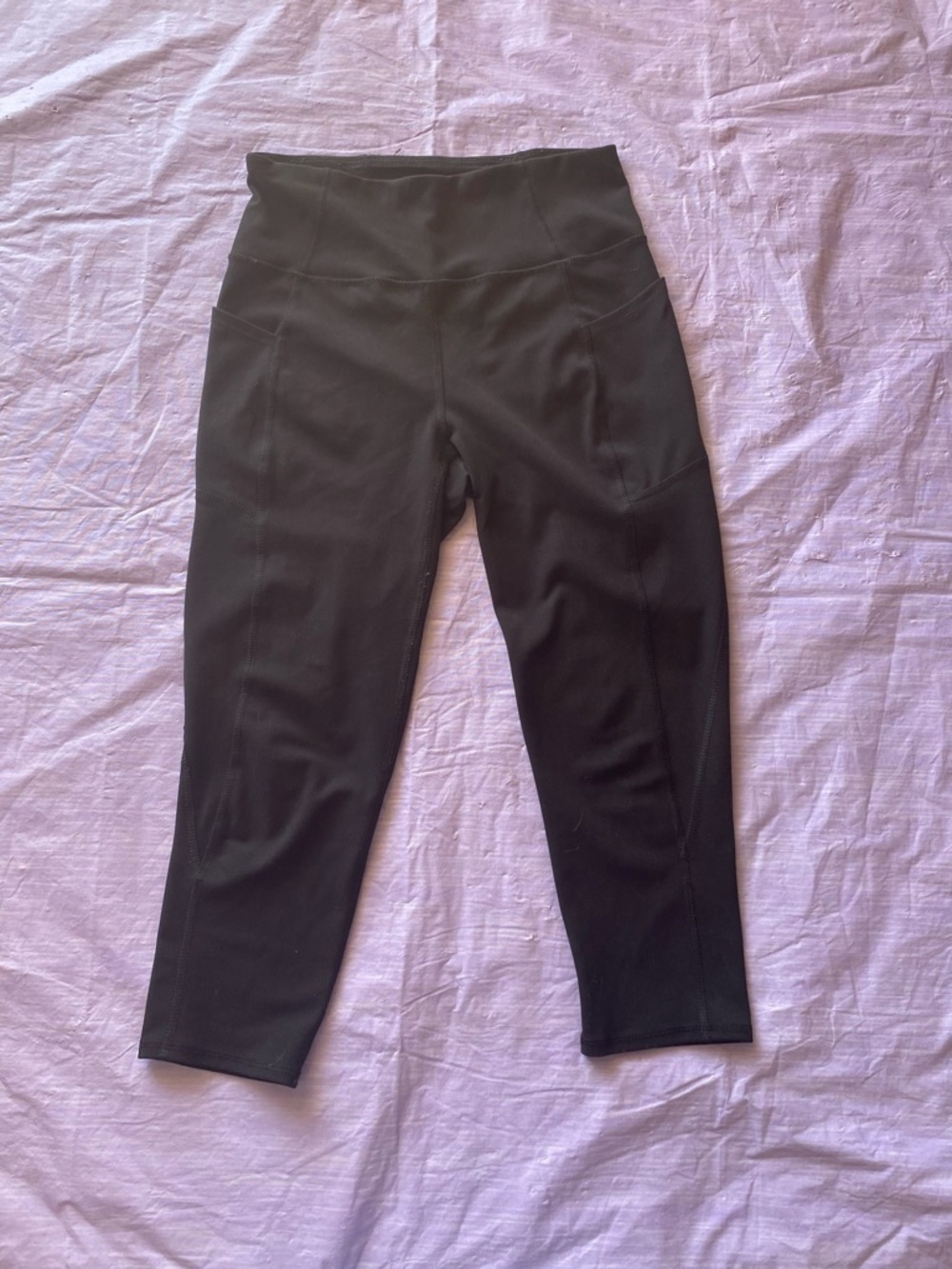 Worn Once Jessica Simpson Black High-Rise Capri Leggings